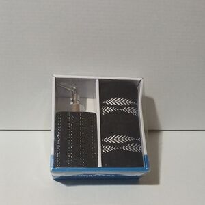 Interiors by Design 3 Piece Bath Accessory Set NWT NIB